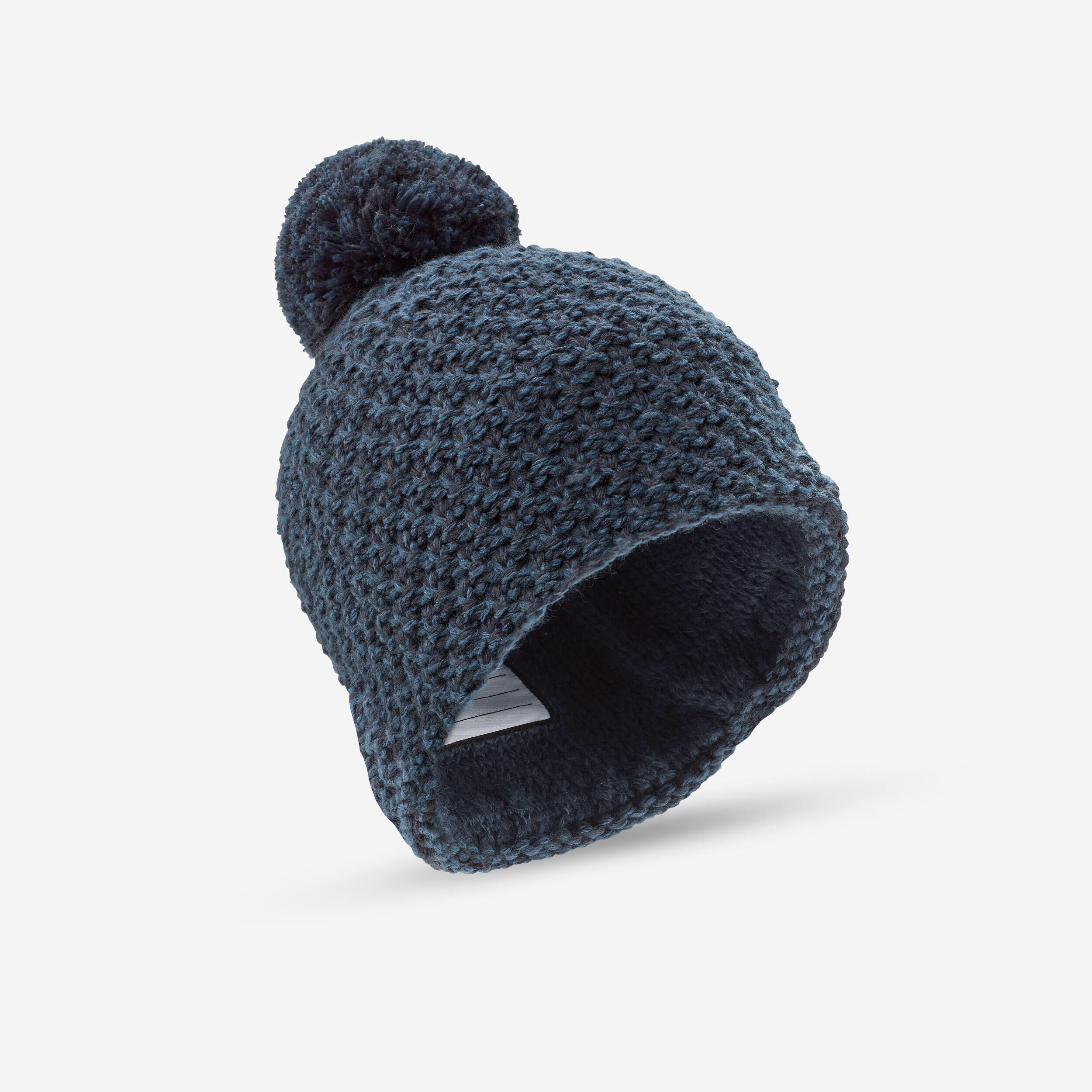 WEDZE KIDS’ SKI HAT MADE IN FRANCE - TIMELESS - Dark Blue