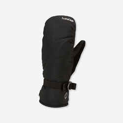 Adult Downhill Skiing Mittens - Black