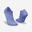 Nízké běžecké ponožky RUN500 fialové 2 páry 