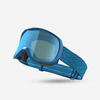 Skibril snowboardbril zonnig weer kinderen volwassenen G 500 S3 blauw