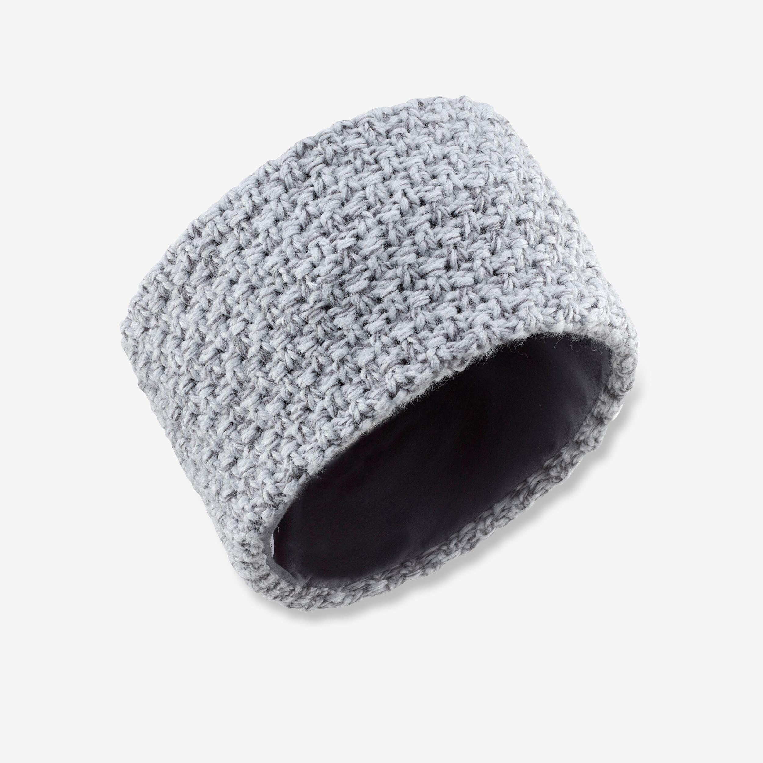 CHILDREN'S SKI HEADBAND - TIMELESS - LIGHT GREY