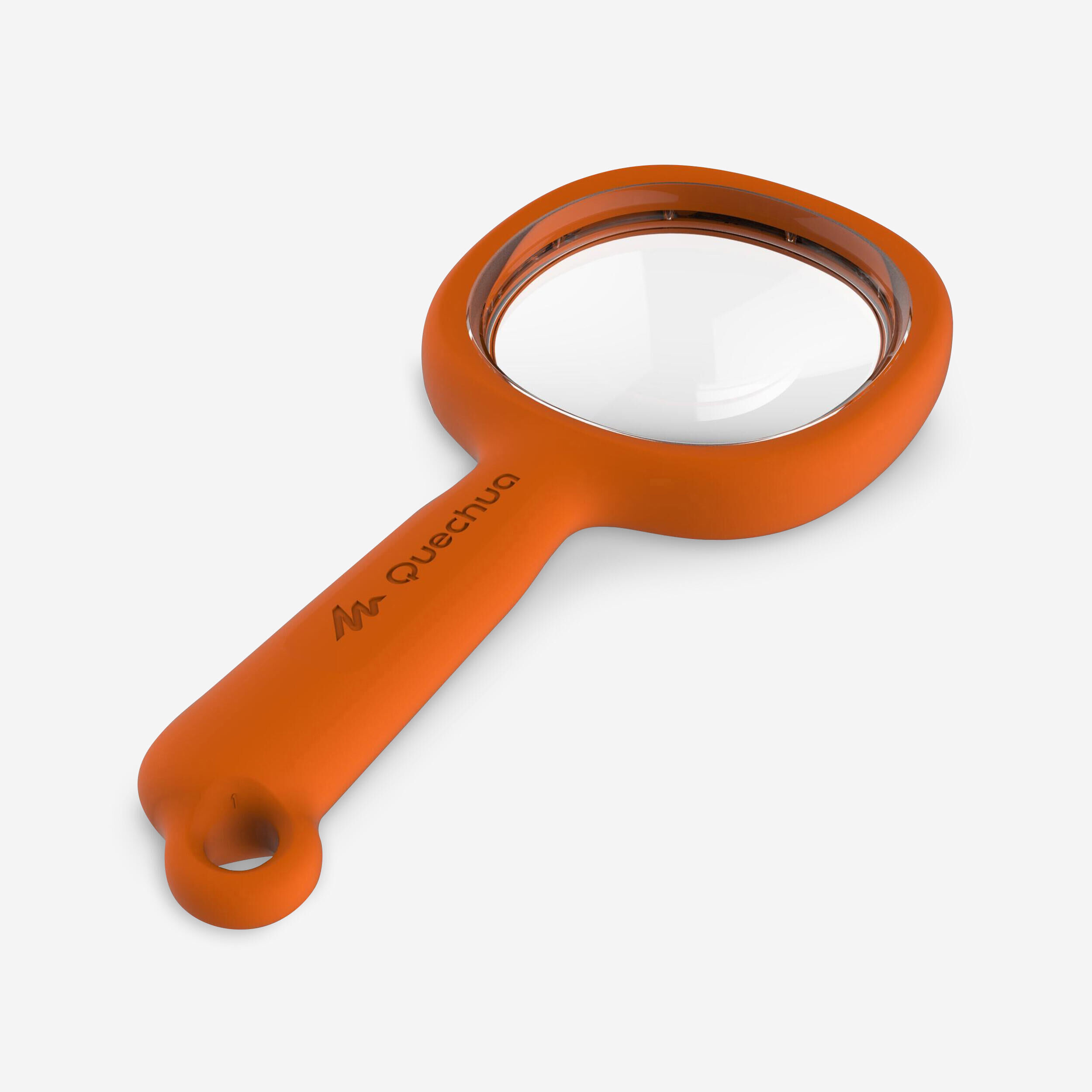 QUECHUA Kids' Hiking Magnifying Glass MH100 x3 magnification - Orange