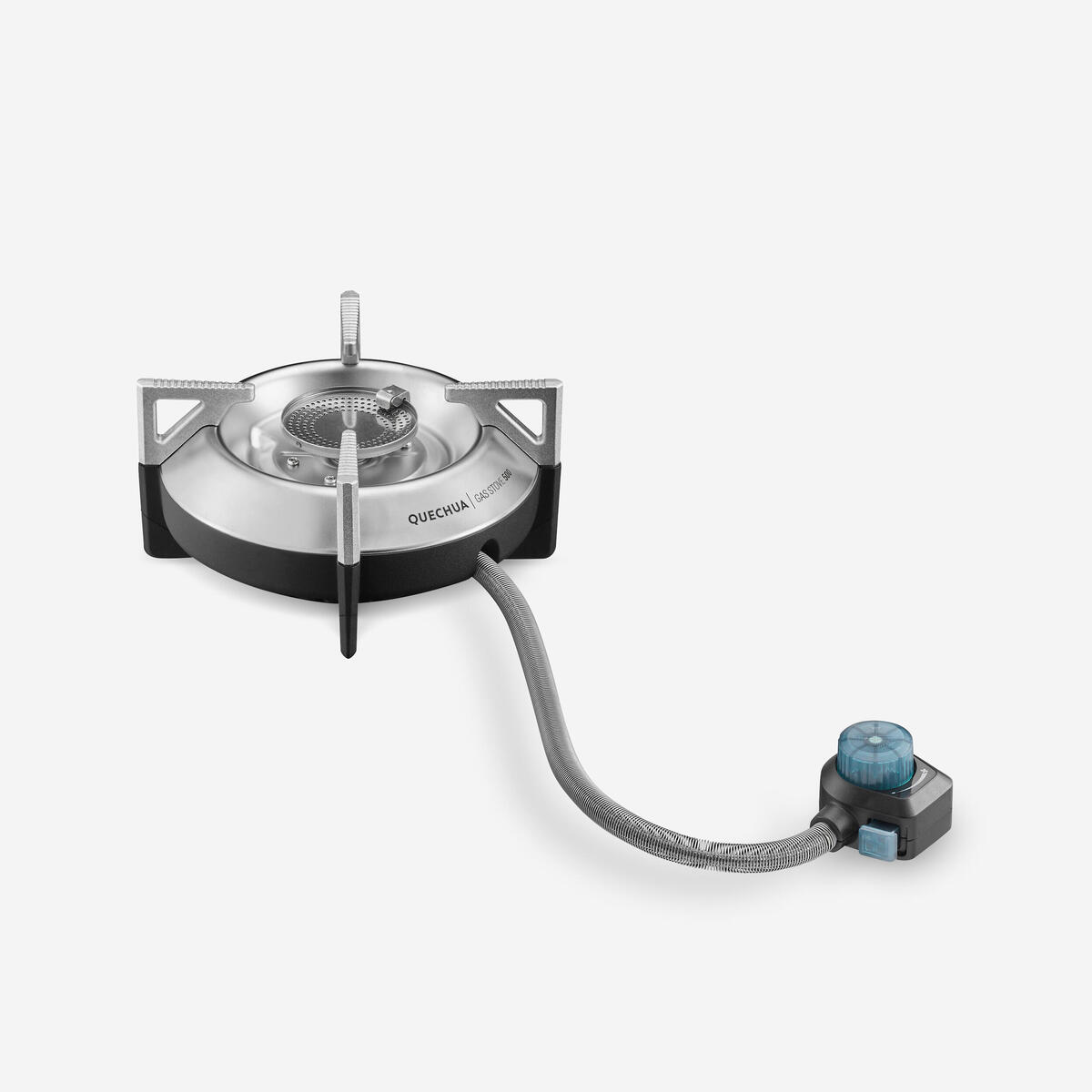 Réchaud 500 de camping à gaz déporté 1 feu compact avec allumage piezo - 1760W