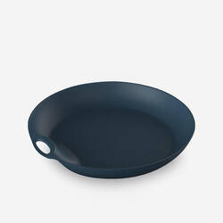 Plastic Camping Plate - Blue (0.45L)