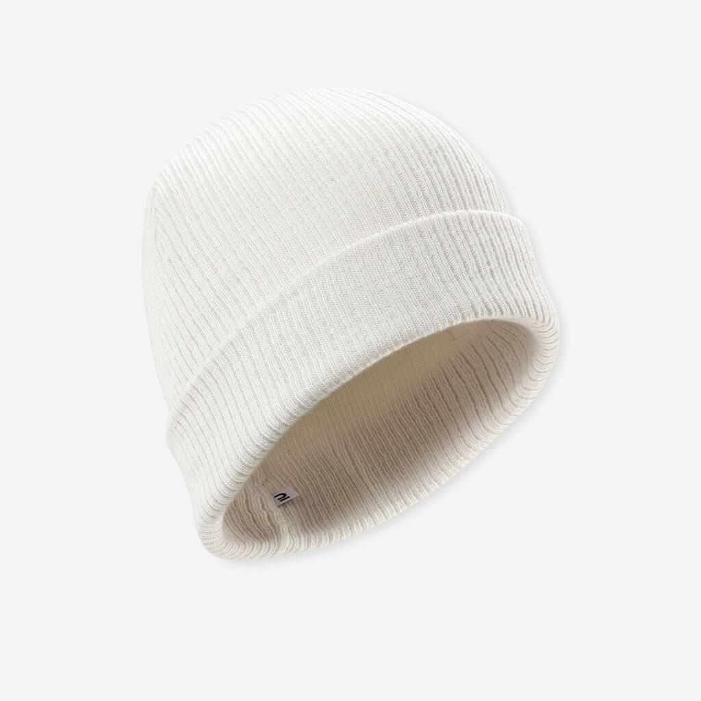 Adult ski fisherman hat - Light beige