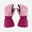 Warme en waterdichte skihandschoenen voor kinderen 500 roze