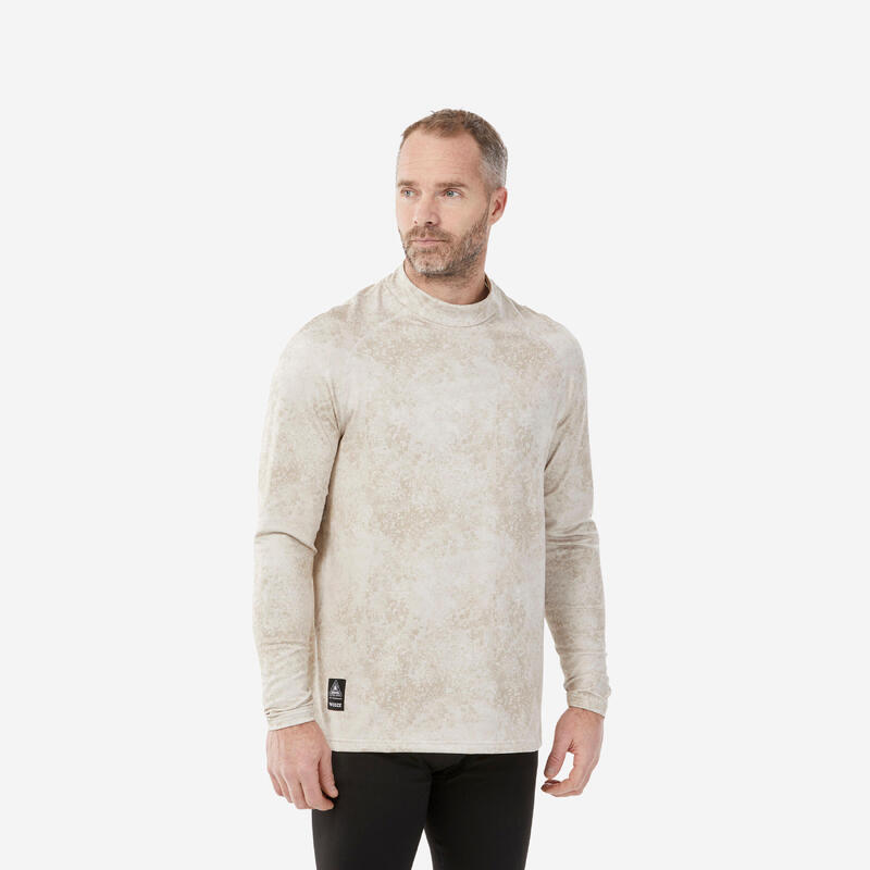 Maglia termica sci uomo 500 RELAX beige