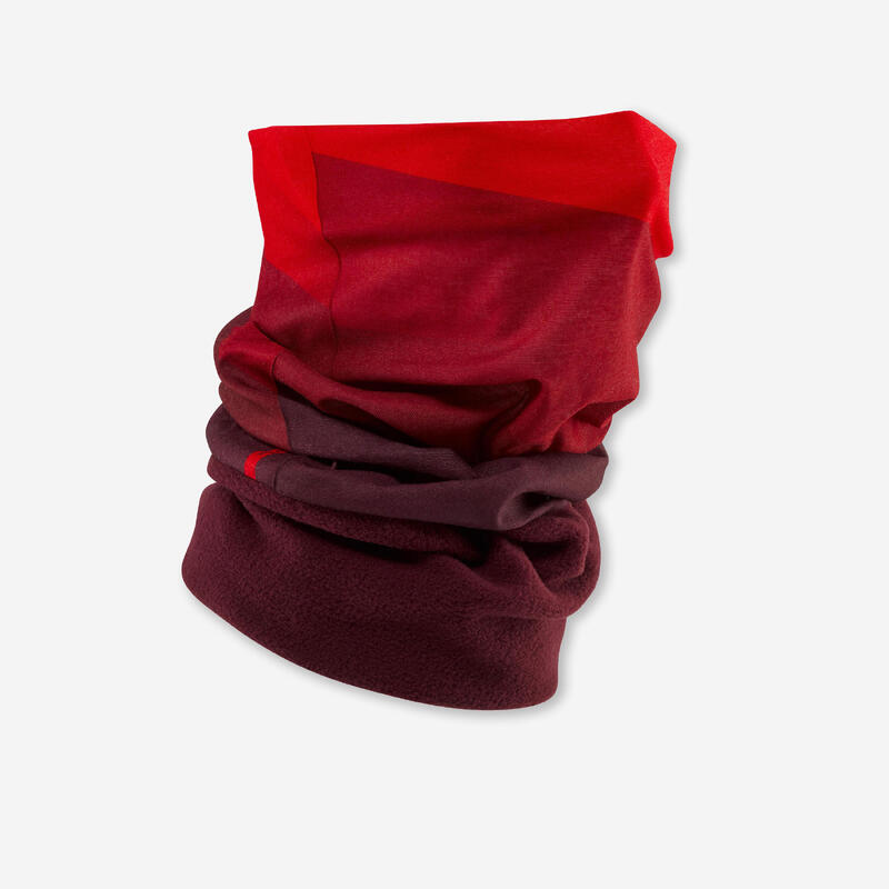 Cache cou de ski adulte, HUG 500 rouge