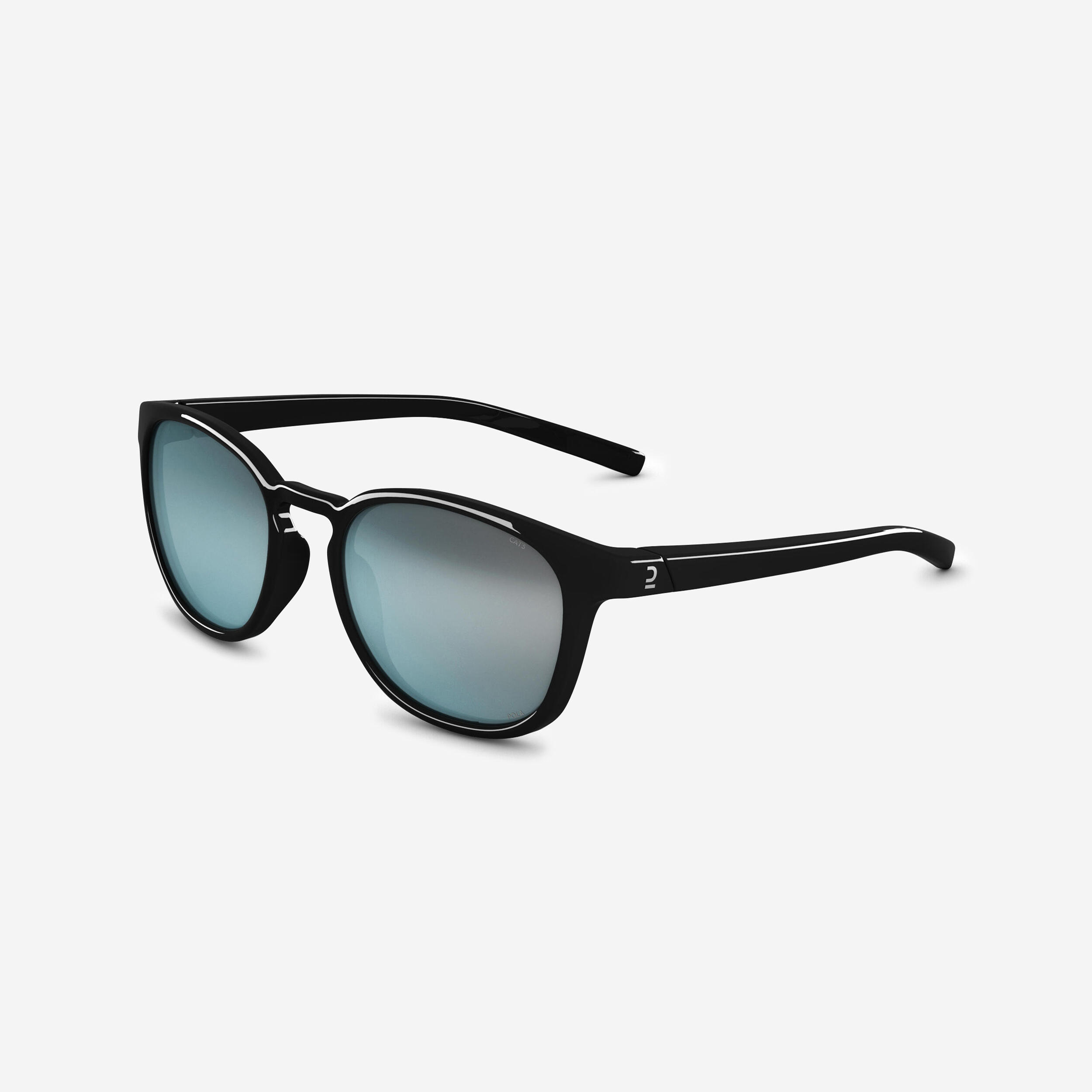 Polarized Hiking Sunglasses - MH 570 Black/Silver