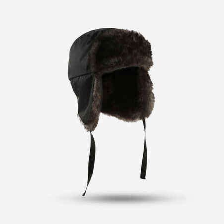 Adult Ushanka Ski Hat Firstheat - Black