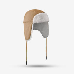 WEDZE Yetişkin Kayak Şapkası - Kadife - Sarı
