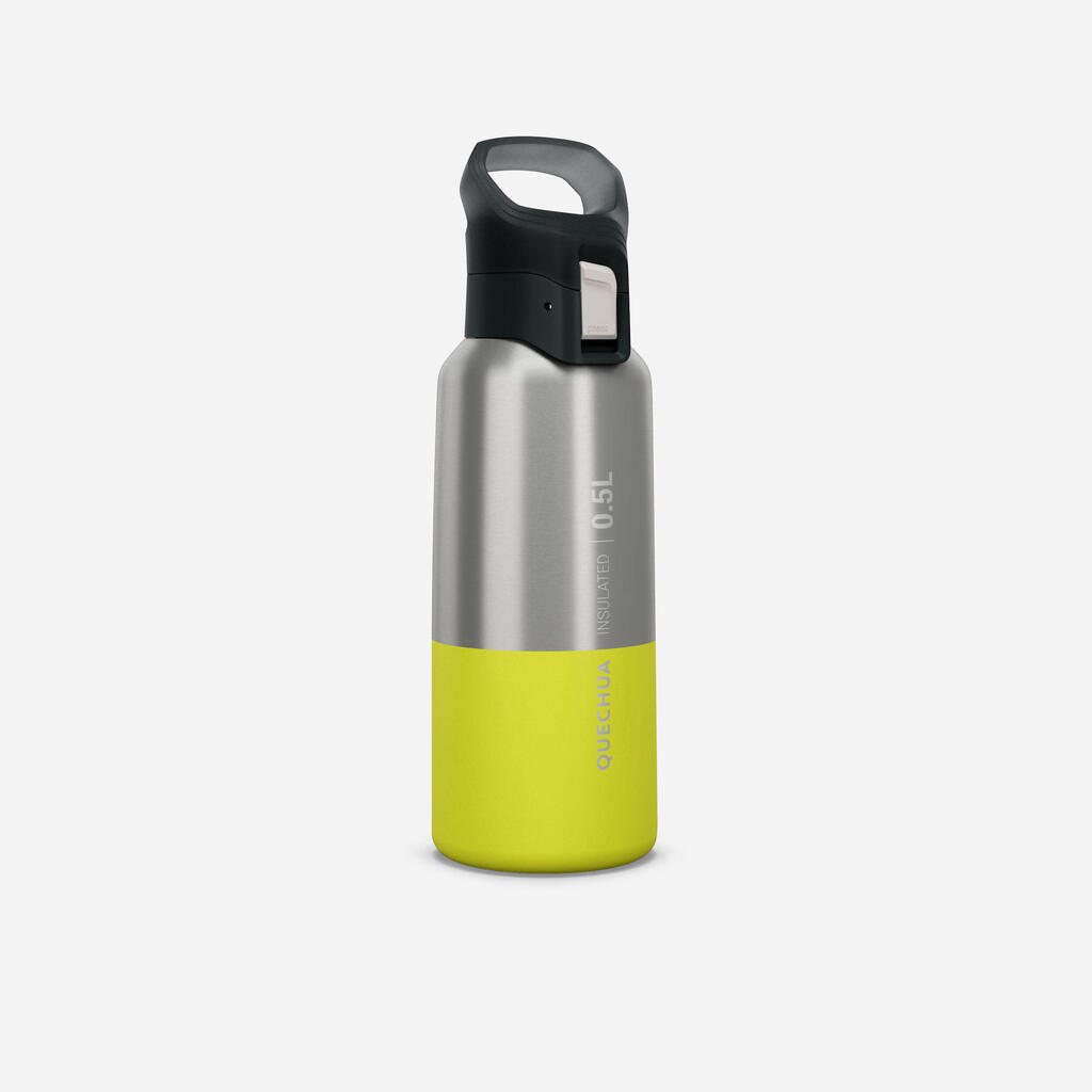 Gourde 900 isotherme inox 0,5L bouchon à ouverture rapide pour la randonnée