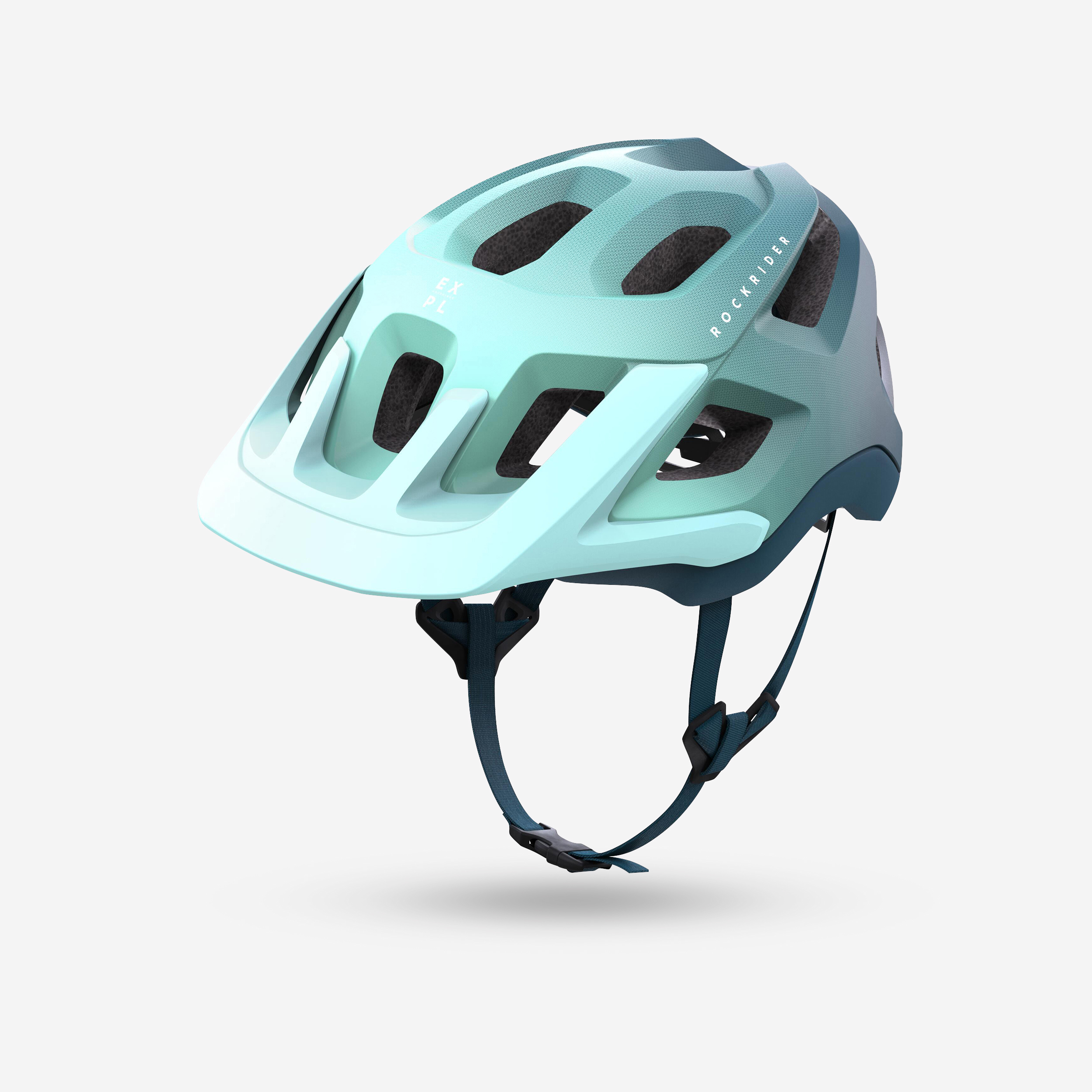 CASQUE VÉLO VTT EXPL 500 BLEU DÉGRADÉ