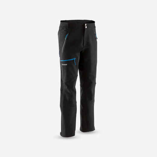 
      Men’s durable windproof mountaineering trousers, black
  