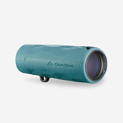 Teropong monocular non-adjustable anak untuk hiking - MH M100 - X6 enlargement green