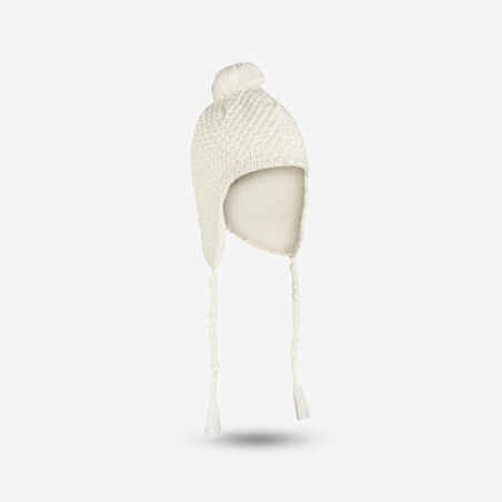 Gorro de Invierno Orejeras Adulto Wedze Timeless Blanco