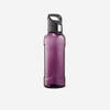 Bidón Ecozen® 0,8L con tapón de apertura rápida para senderismo - violeta 