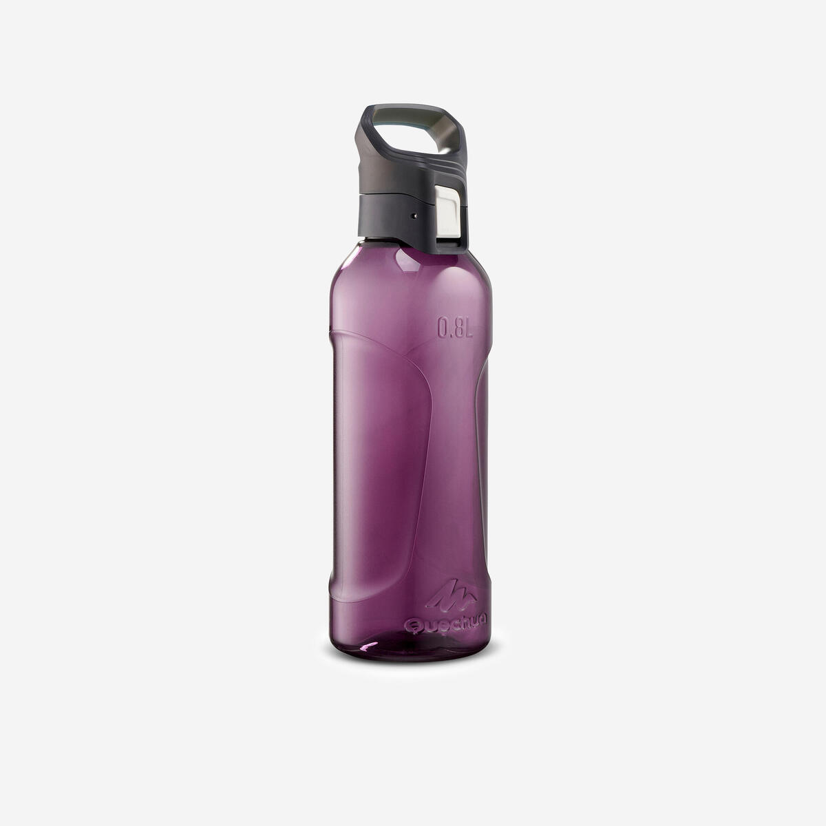 Gourde 500 ecozen® 0,8l avec bouchon ouverture rapide pour la randonnée - Violet