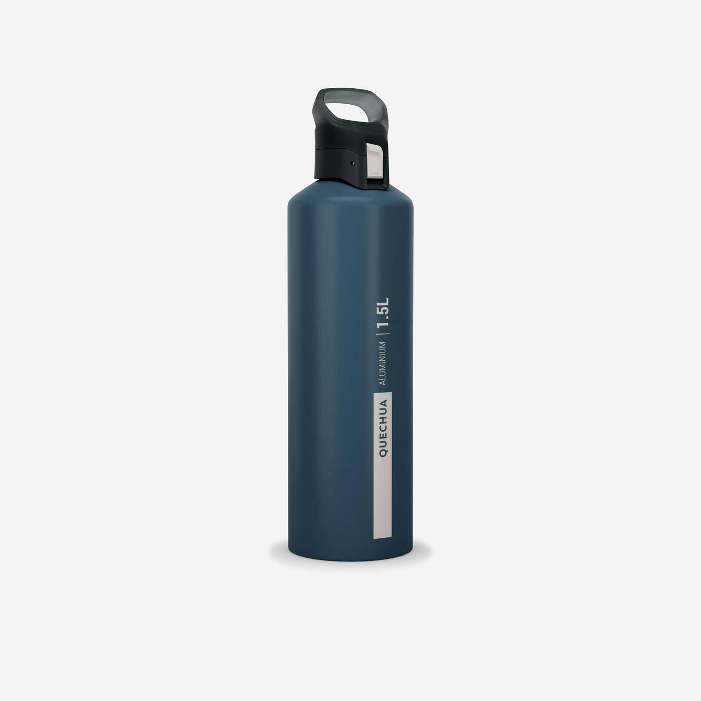 Botol Minum Aluminium Hiking Tutup Praktis MH500 1,5 Liter Biru