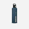 Trinkflasche Schnellverschluss Aluminium 1,5 l Wandern - MH500 blau