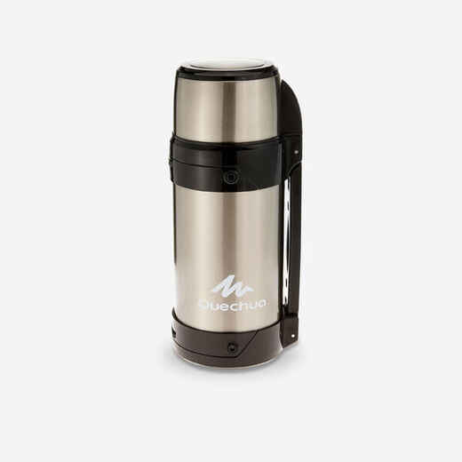Insulated Stainless Steel Flask - Grey (1.5L)