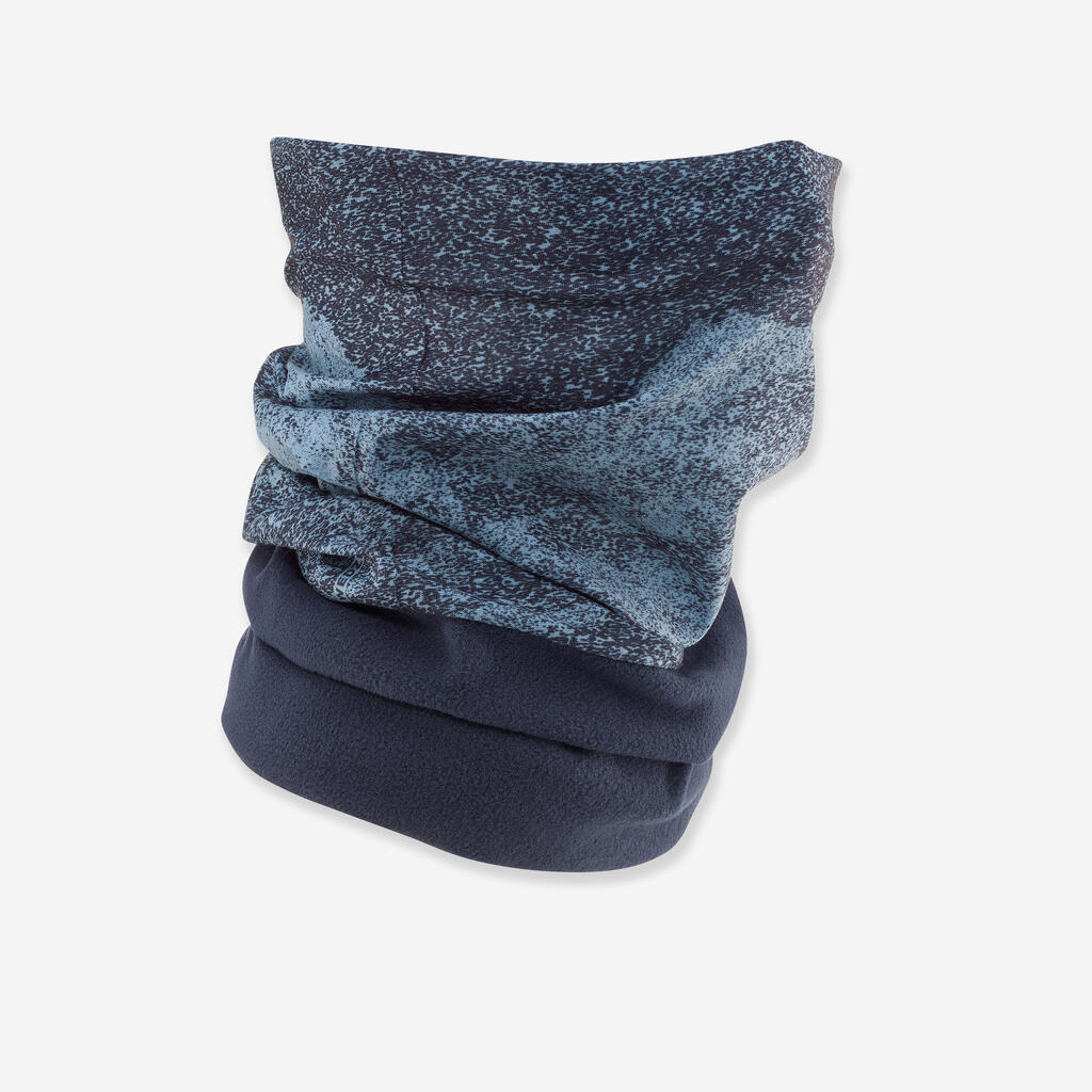 Cuello multiusos doble proposito de esquí para Adulto Wedze azul