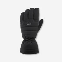 Crne rukavice za skijanje 500 za odrasle