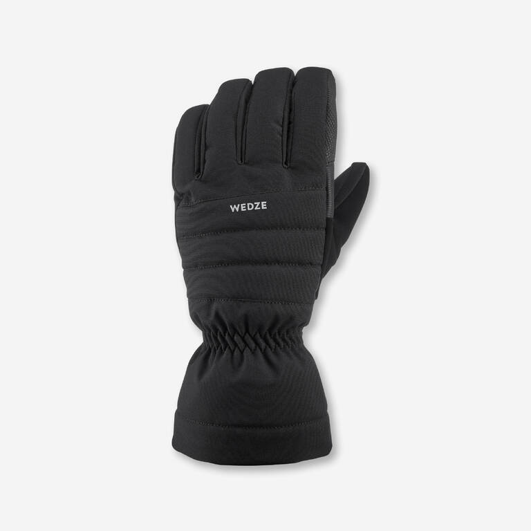Winter Gloves for Skiing 500 - BLACK