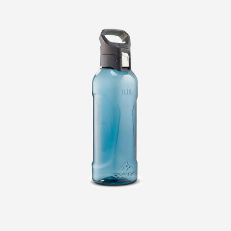 Gourde Ecozen®  0,8L avec bouchon ouverture rapide pour la randonnée - bleu