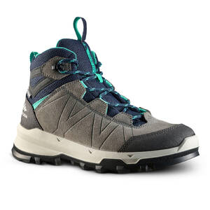 Kids’ waterproof high-top mountain hiking boots, MH900, UK Sizes 10-5.5