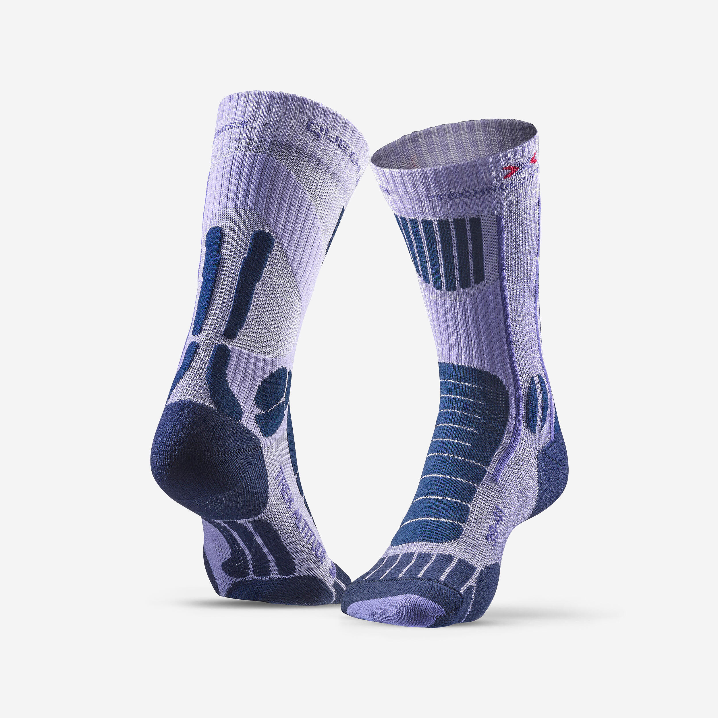 Trek Altitude Socks - Lilac (1 pair) 1/7