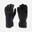 Waterdichte skihandschoenen voor volwassenen 550 zwart
