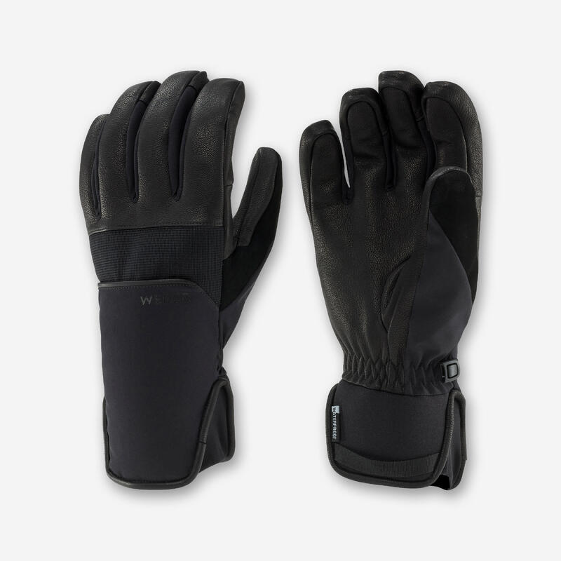 ADULT SKI GLOVES 550 - BLACK