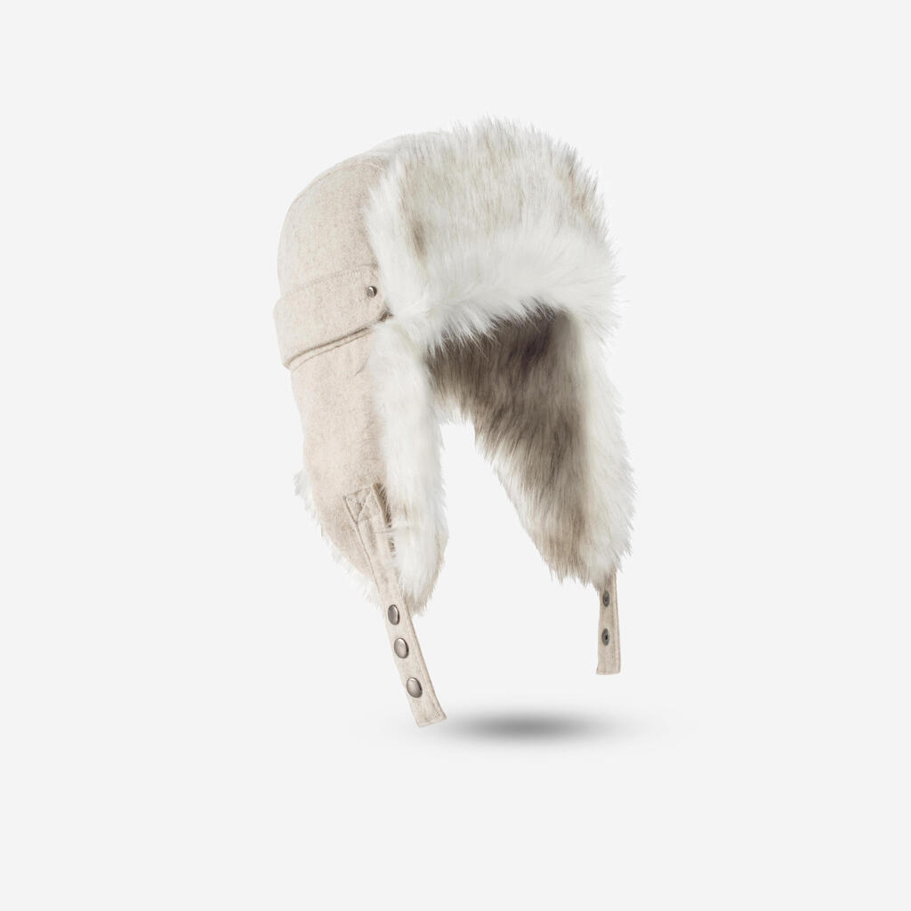 Adult Noof Ski Ushanka - Ivory