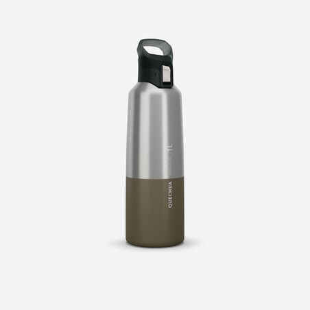 Isothermal Stainless Steel Hiking Flask MH500 1 L Khaki