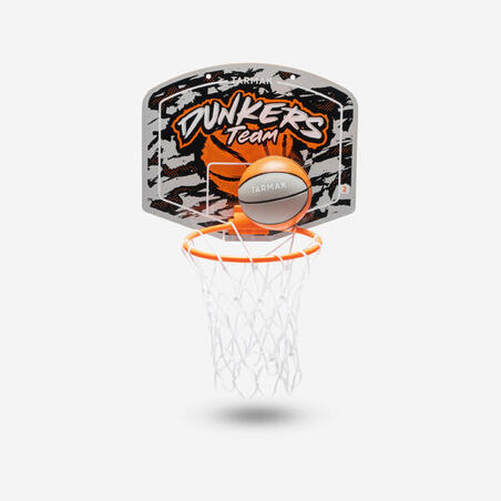Basketkorg mini SK100 Dunkers Junior/vuxen Orange/grå