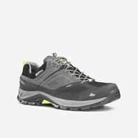 Men's waterproof mountain walking shoes - MH500 - Grey