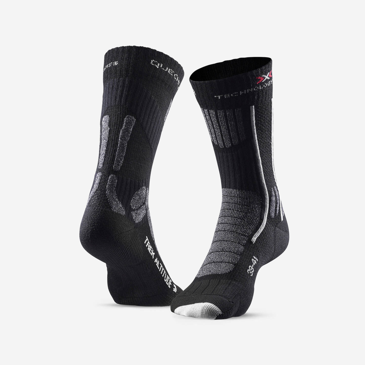 Unisex High Ankle Trekking Socks with Reduced Chafing 1 Pair