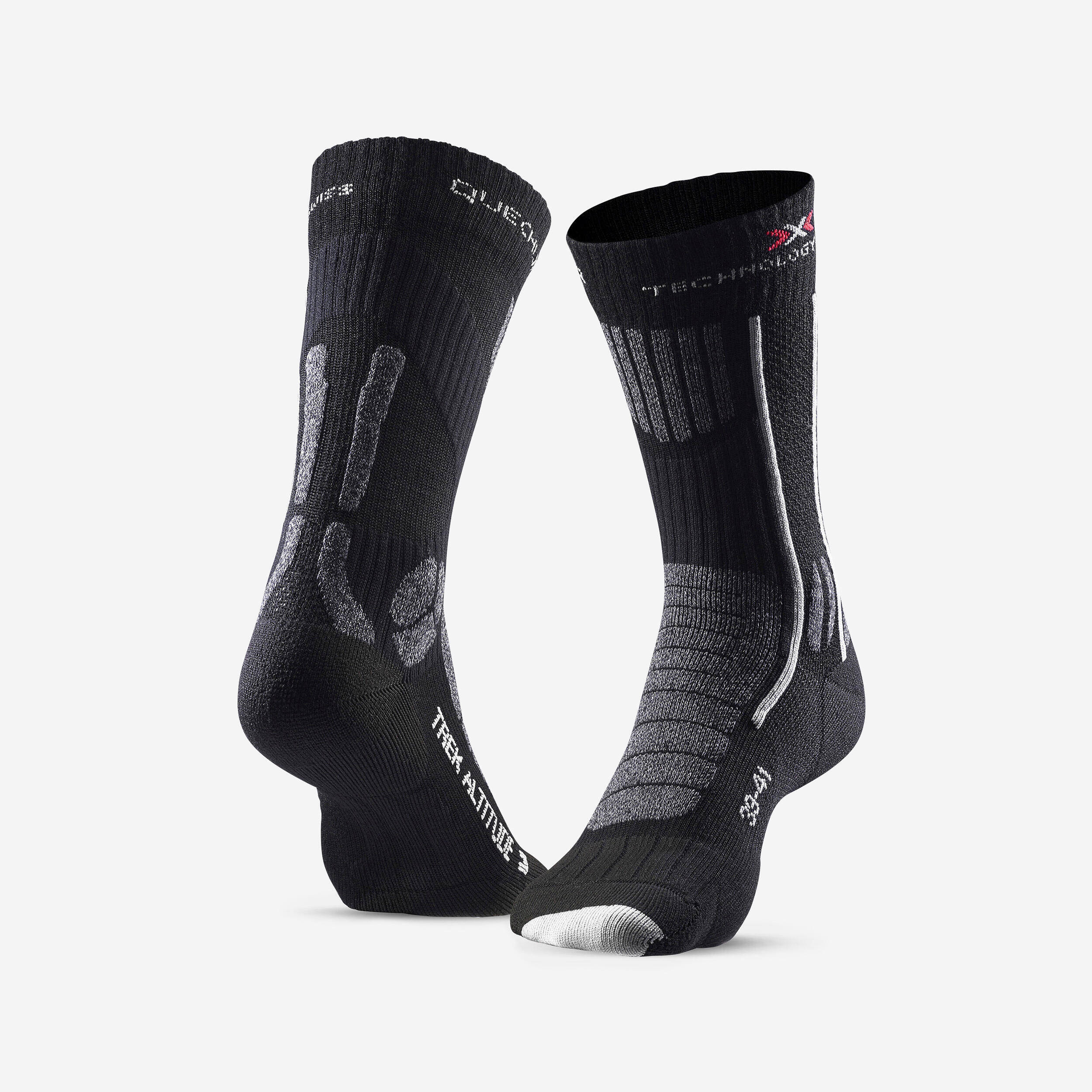 Unisex High Ankle Trekking Socks with Reduced Chafing 1 Pair -  3