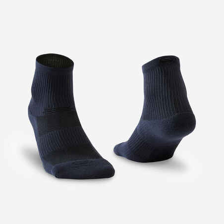 CHAUSSETTES DE RUNNING RUN500 MI-HAUTEURS X2