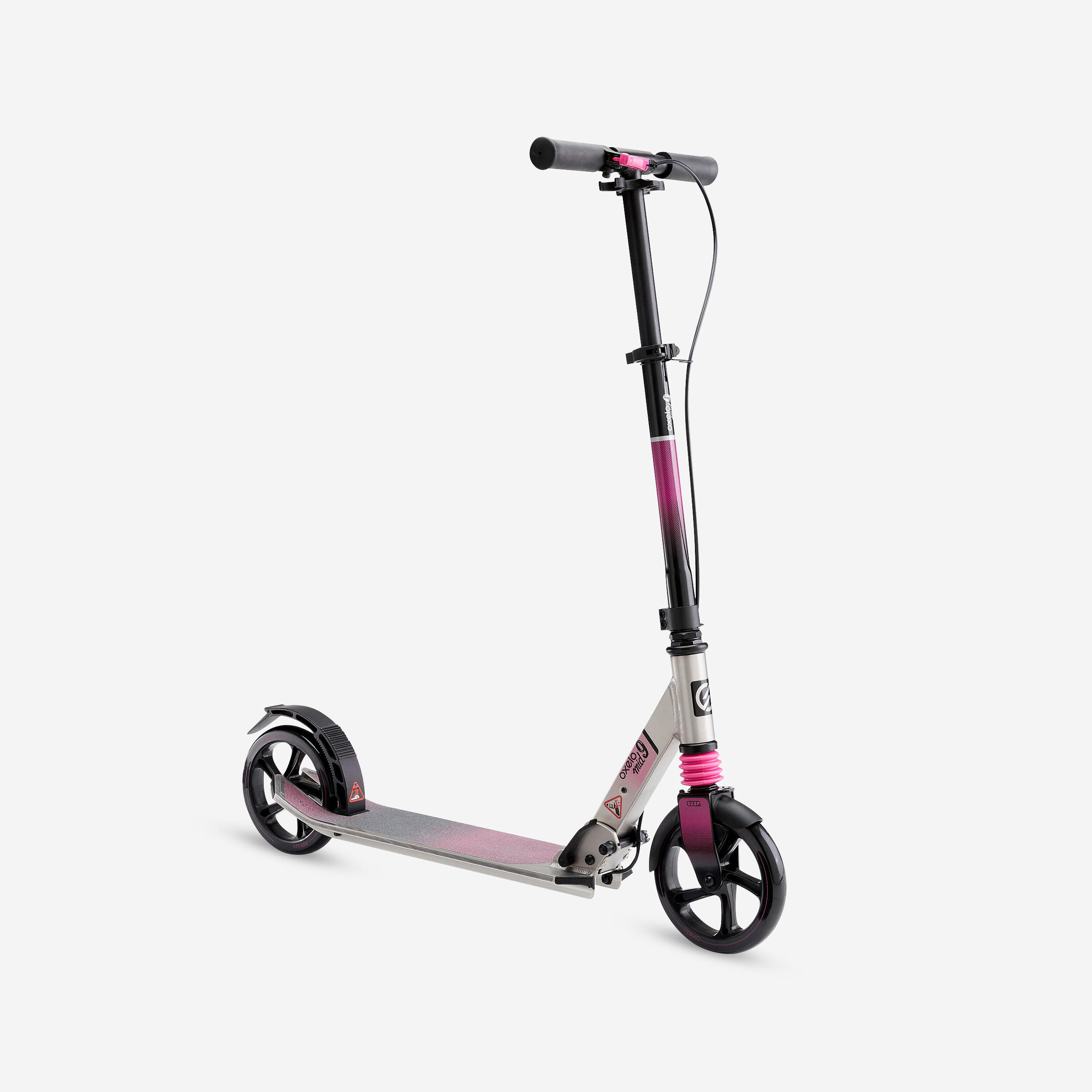 OXELO Mid 9 Scooter - Pink