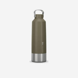 Botol Minum Mendaki Stainless Steel dengan Tutup Putar MH100 1,5 L Khaki