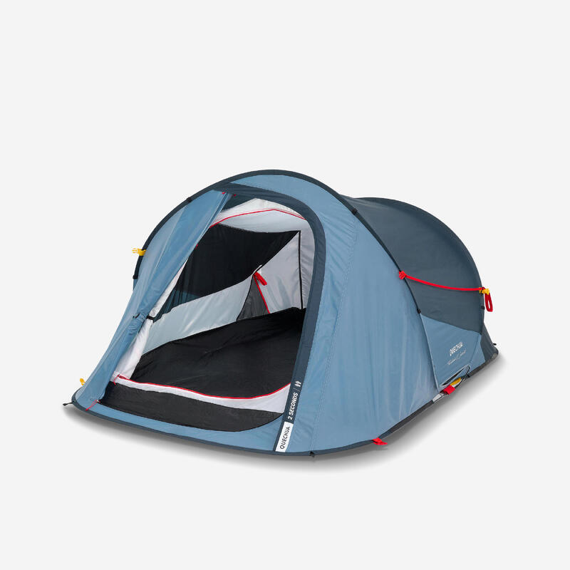 Tenda campeggio 2 SECONDS blu | 2 persone