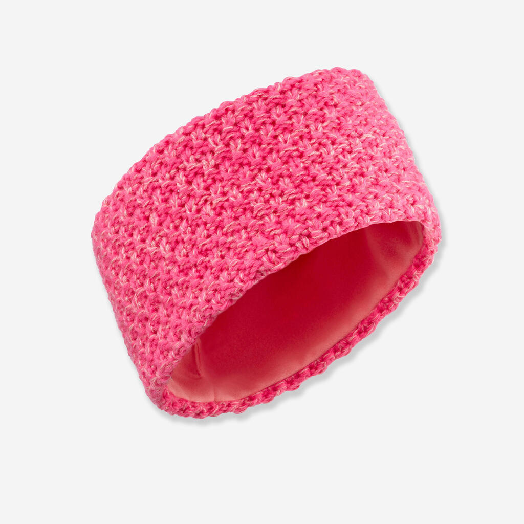 CHILDREN’S SKI HEADBAND - TIMELESS - LIGHT PINK