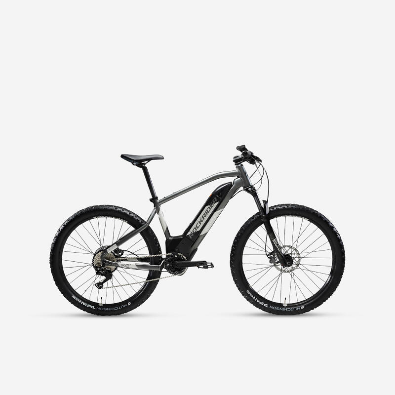 Customer Reviews 27.5"+ Electric SemiRigid MTB Bike EST 900 Grey Decathlon