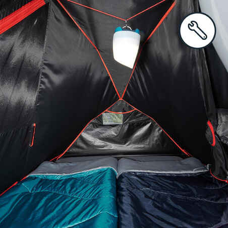 Nadomestna spalnica za šotor za 2 osebi 2 SECONDS EASY FRESH & BLACK 