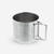 Tasse 500 acier inox 0,4L, pour la randonnée et le camping.