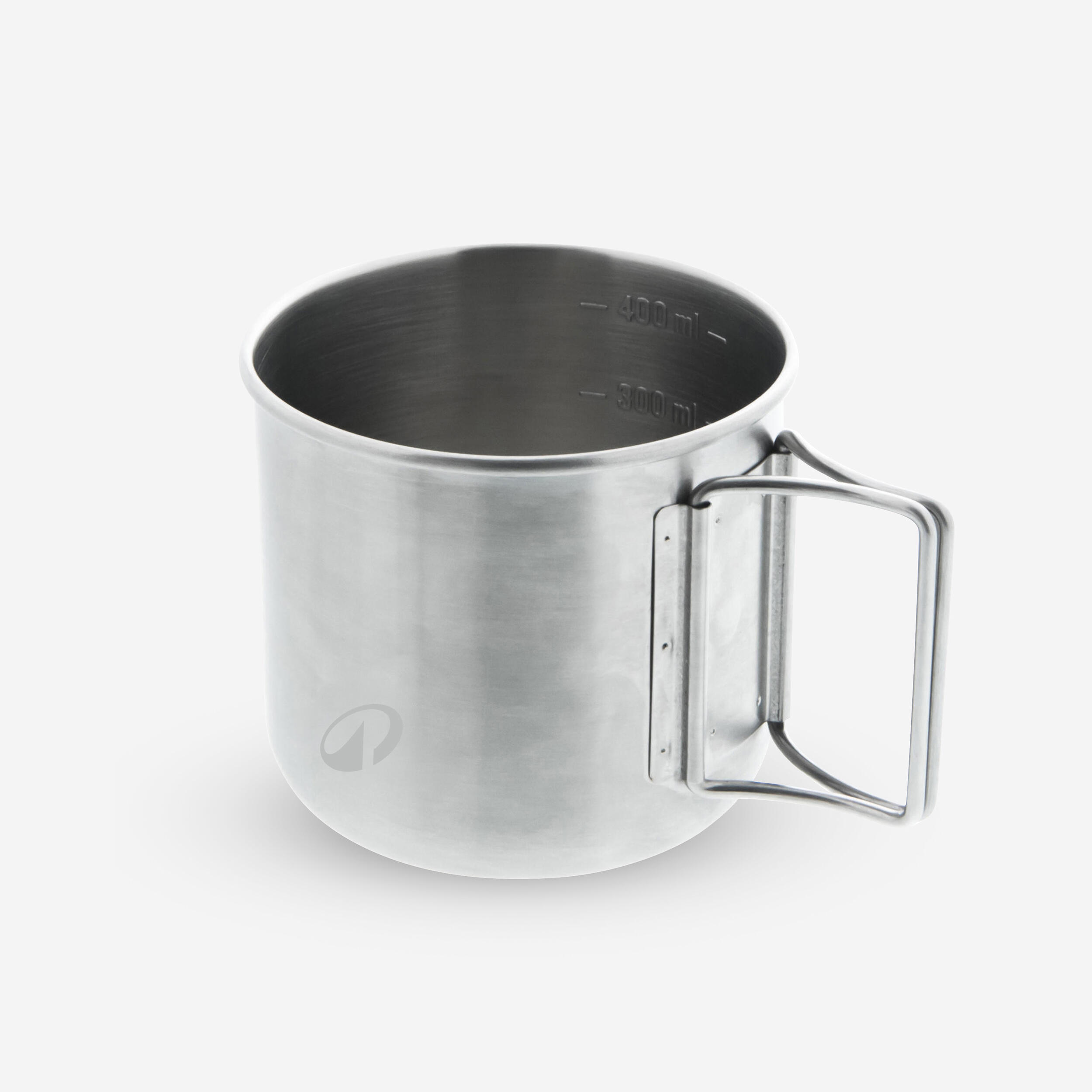 Stainless-Steel Hiker's Camping Mug MH150 (0.4 Litre)