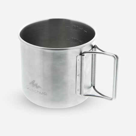 Stainless-Steel Hiker's Camping Mug MH150 (0.4 Litre)