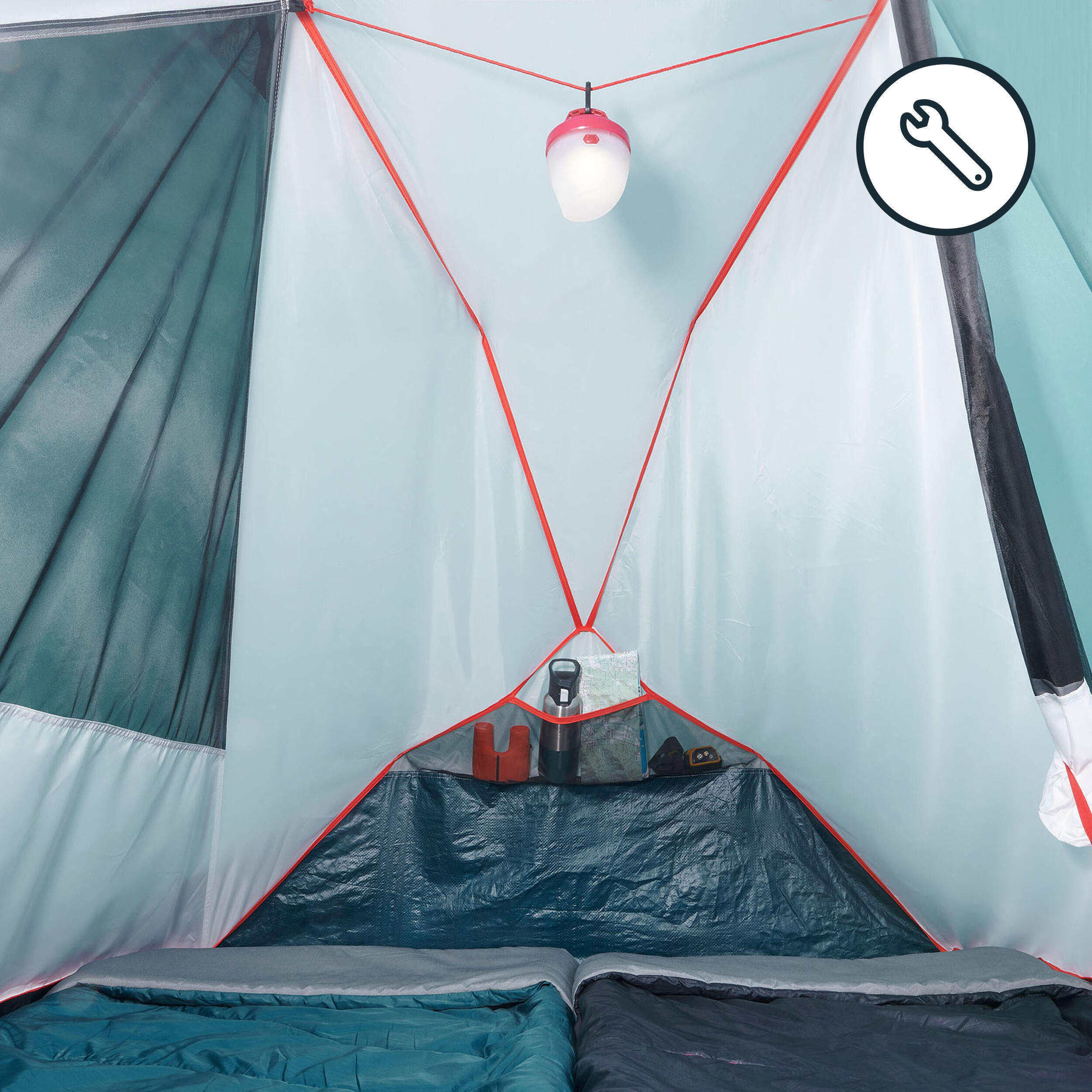 BEDROOM COMPARTMENT - SPARE PART FOR 2 SECONDS EASY 2-PERSON TENT 1/1